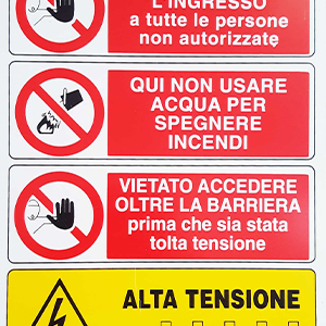 Stampa segnaletica